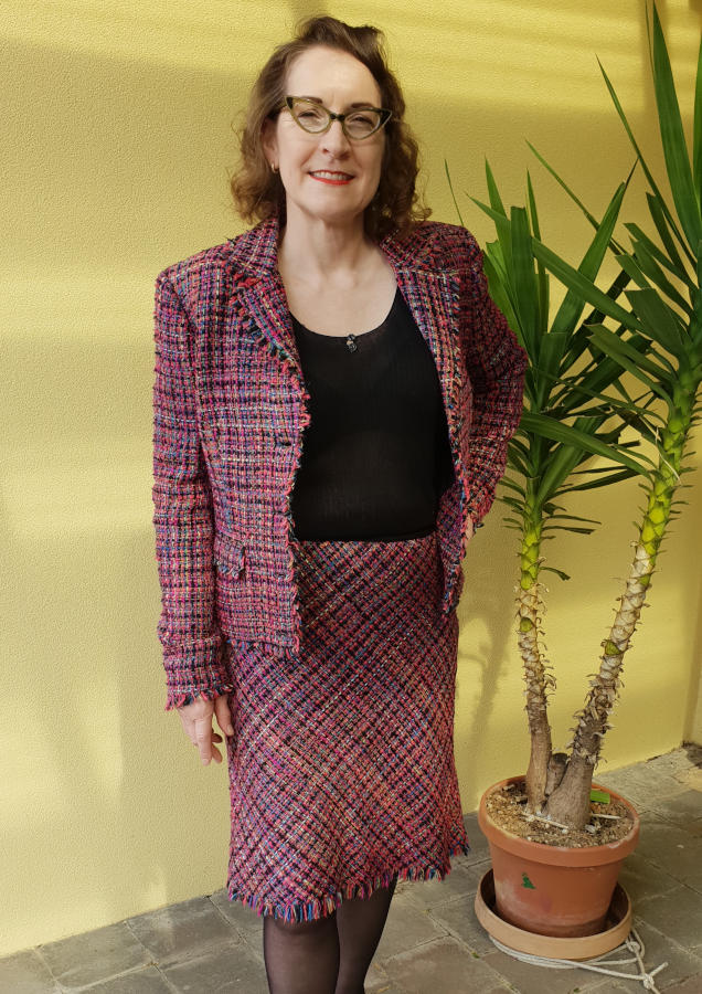 Tweed Fringe Suit